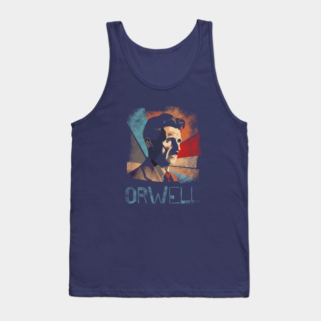 Orwell (Gunge) Tank Top by WickedAngel